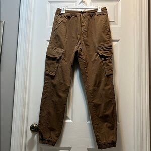 Denim&Co Men's Tan Cargo Pants